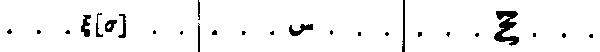 [three columns: Greek xi(sigma), Arabic sin, Coptic ksi]